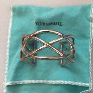 Tiffany & Co silver braid bracelet